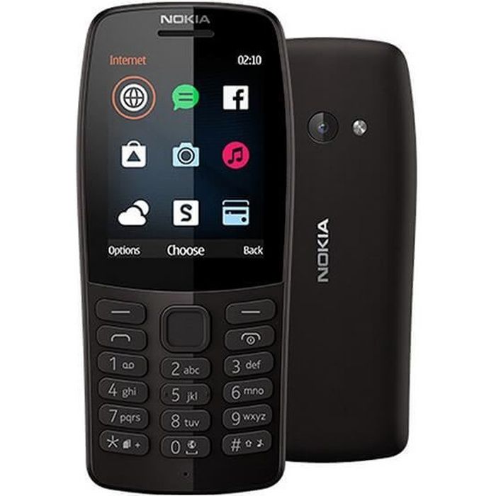 Nokia 210 16Go Noir Dual SIM