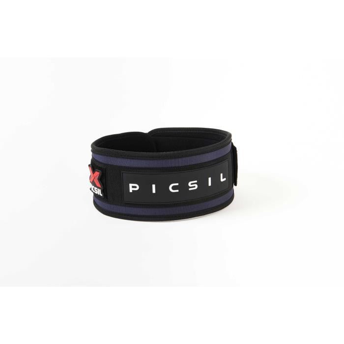 PicSil Ceinture lombaire haltérophilie, Musculation, Powerlifting Fitness, Bodybuilding Force Belt, Cross Fit, Weight Lifting (Blue