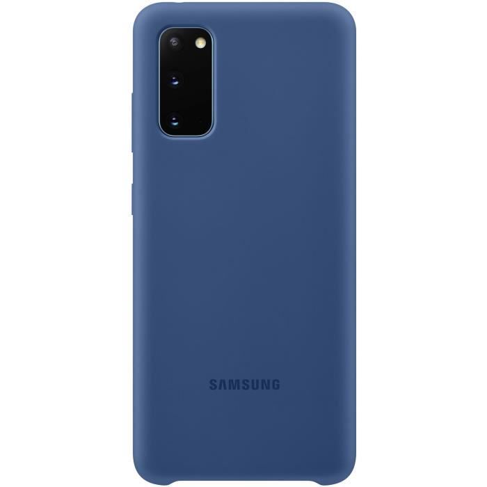 Coque Silicone S20 Bleu Marine