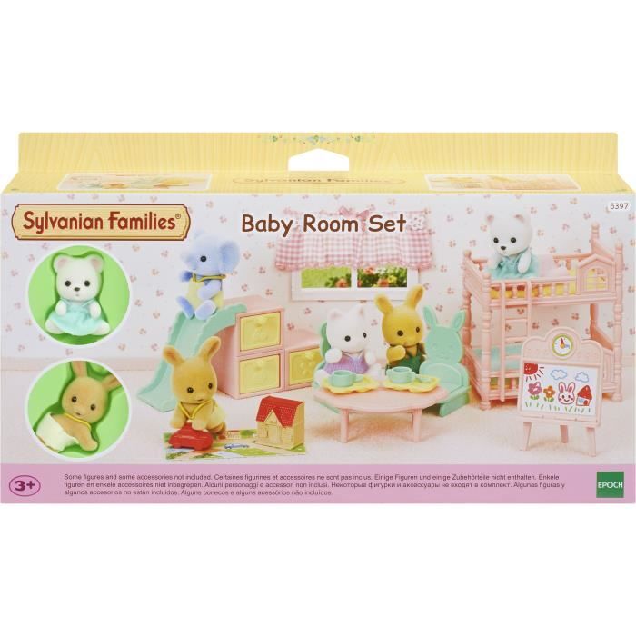 SYLVANIAN FAMILIES La salle de jeu des bébés et figurines Pour Enfant - Le village