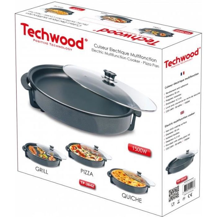 Techwood Cuiseur éléctrique Multi-fonctions