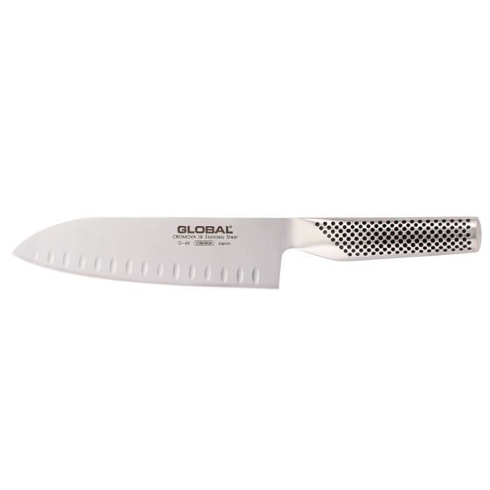 Couteau Santoku professionnel. G48. Couteau tra...