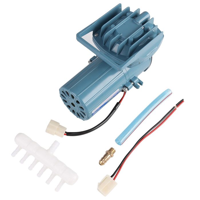 Comparer les prix de Pompe à air aérateur DC 12V 35W pour étang à poissons Aquaculture Aquarium Accessoire Outil