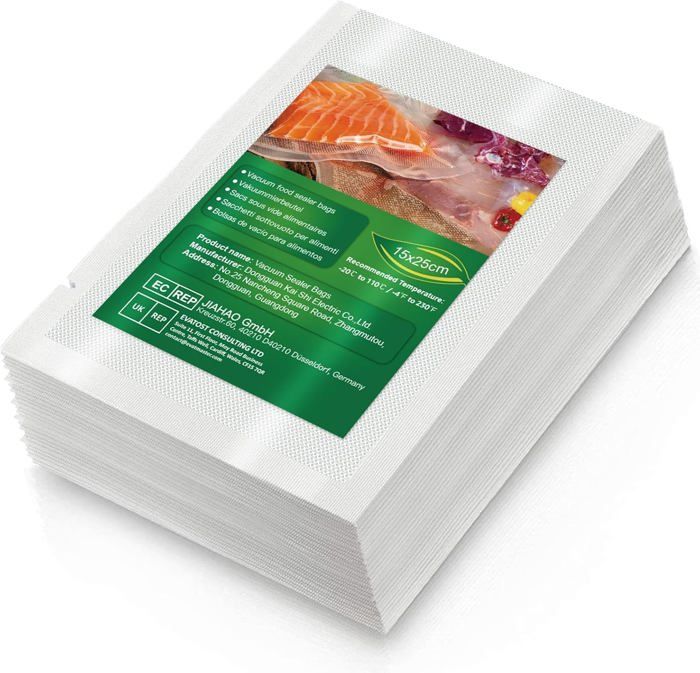 BoxLegend Sacs Sous Vide Alimentaire 100 Pièces 15x25cm - Conservation Et Cuisson Parfaite