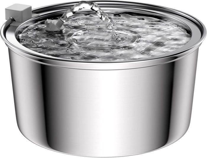Meilleurs prix pour Fontaine à Eau Automatique pour Animaux de 32 L en Acier Inoxydable – Fonctionnement SilencieuxApprovisionnement en Eau Chats