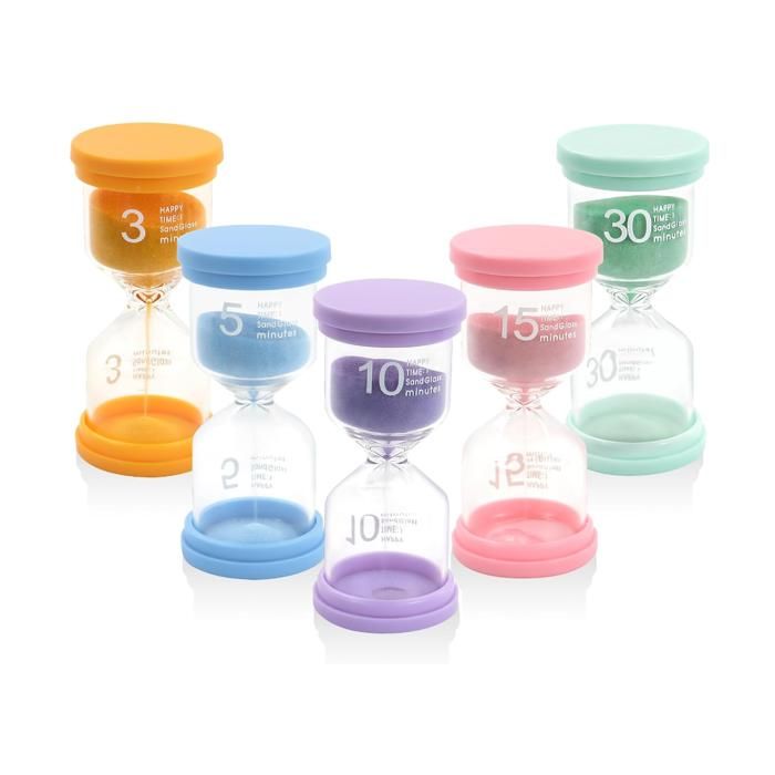Nornward Sablier Pour Enfants, Sablier Pour Enfants, Sablier De 5