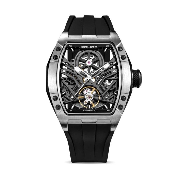 Montre Police pour homme Tampa PEWGR0082102 Automatique en acier inoxydable métallique