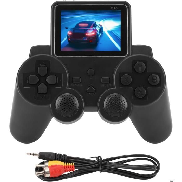 Console De Jeu Rétro Portable 3 Pouces – Manette Intégrée, Câble AV Pour TV, Batterie 1020 MAh, 6-7h D’autonomie