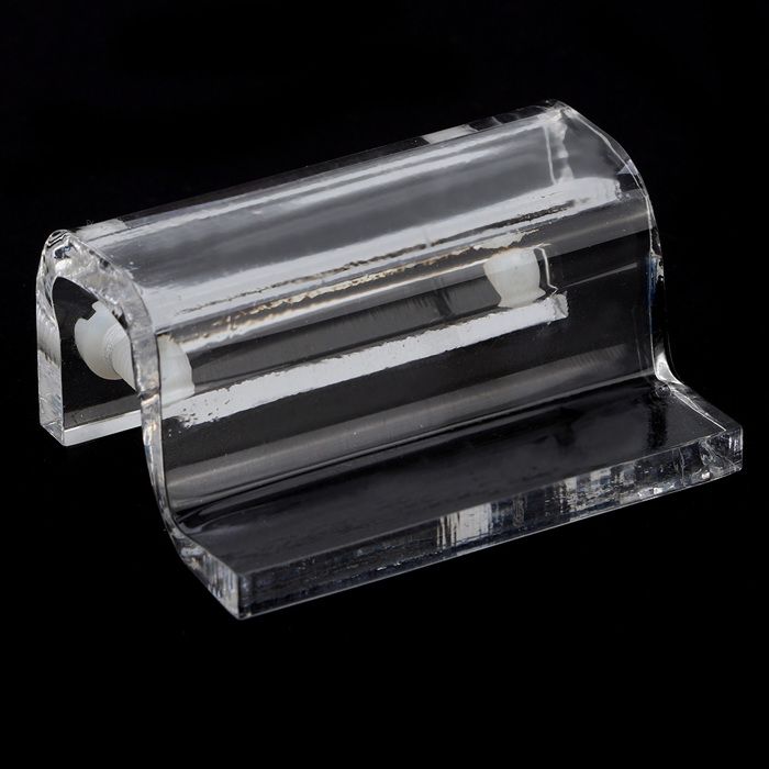 SALALIS Support de couvercle en verre daquarium 4 pièces couvercle en verre acrylique Clip de fixation animalerie vivarium