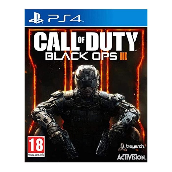 Jeu vidéo - ACTIVISION - Call of Duty Black Ops 3 - PS4 - 3 modes (campagne multijoueur Zombies) - PEGI 18+