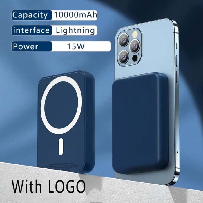 Batterie externe Magnétique Sans Fil Pour iPhone 12 13 14 Mini