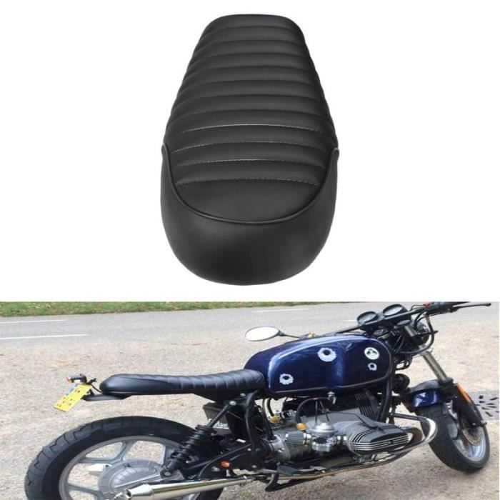 Moto Siege Pu En Cuir Vintage Cafe Racer Siege Plat Moto Selle Pour Honda Cg125 Noir Achat Vente Selle De Moto Moto Siege Pu En Cuir Vint Cdiscount