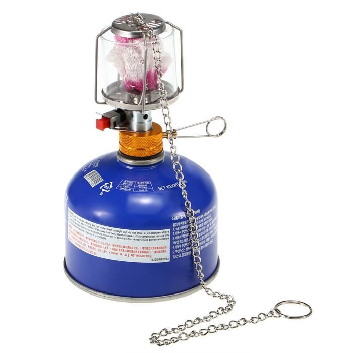 Lanterne à gaz portable pour camping extérieur piézo mini lampe de tente pêcheaventure