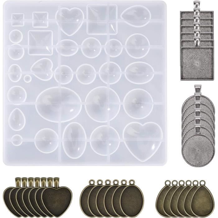 1 Pièce Large En Silicone Moule Pour En Résine , 6,7 Pouces Large Cube En Résine