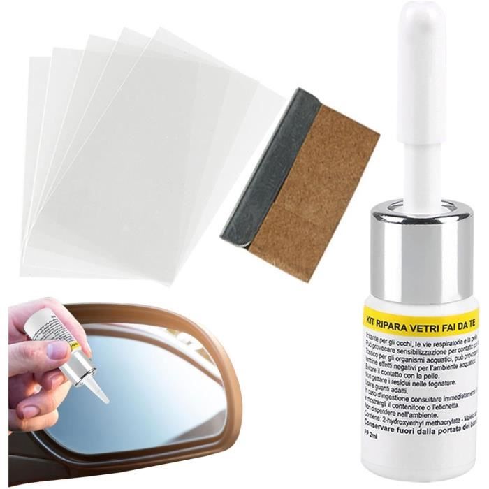 Kit Reparation Pare Brise 12pcs Kit De RéParation De Verre Fissuré Reparation Pa