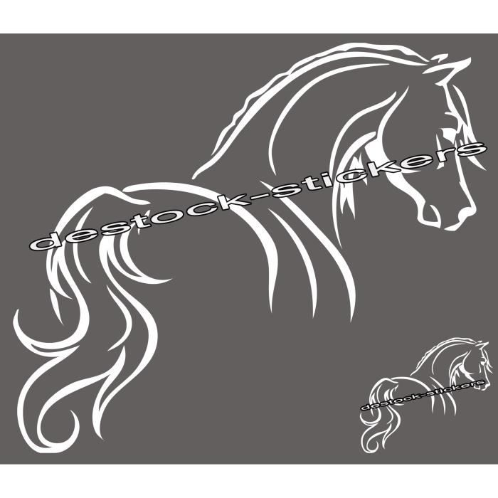 stickers van chevaux