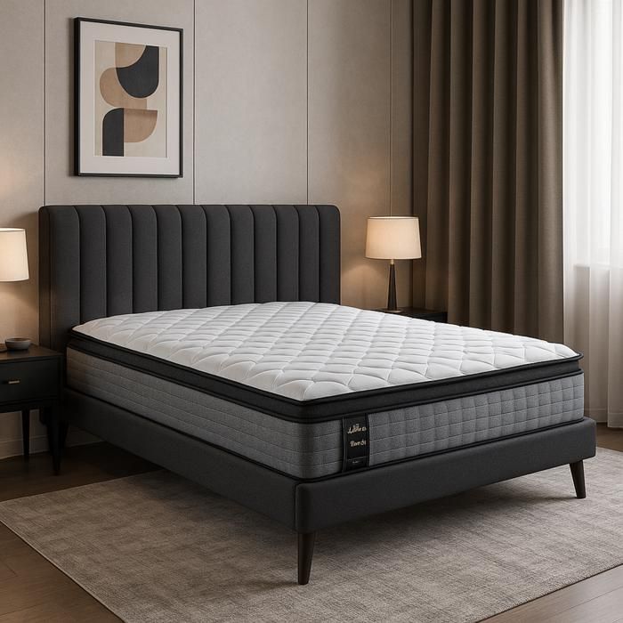 Matelas Nirvana 160x200 by Sampur Épaisseur 26 cm Mémoire de Forme Ressorts Ensachés Latex Naturel Surmatelas Intégré Matelas Nirvana 160x200 by Sampur Épaisseur 26 cm Mémoire de Forme Ressorts Ensachés Latex Naturel Surmatelas Intégré