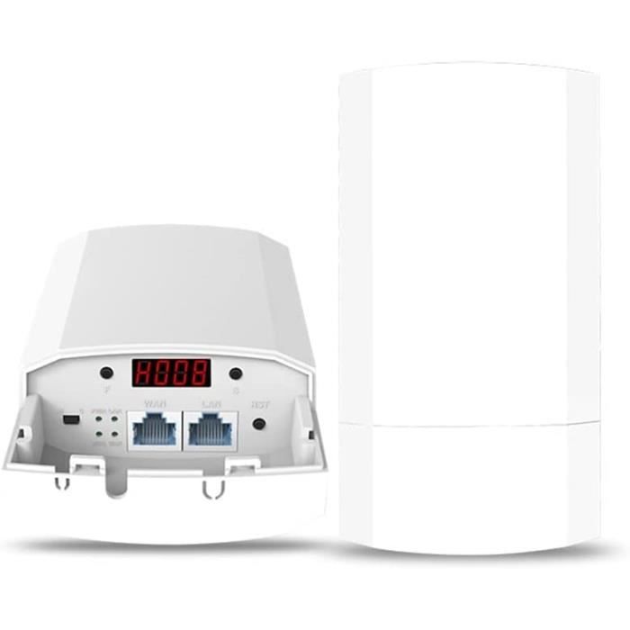 Pont Répéteur Pont WiFi Routeur WiFi Extérieur 2.4G 300Mbps Extension