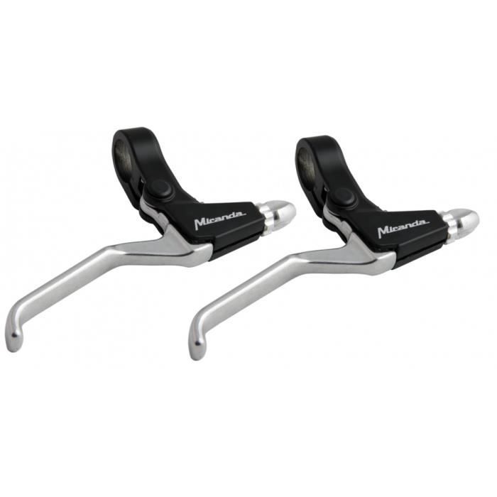 Miranda Commande de réglage Elegance V-frein 3 doigts noir / argent