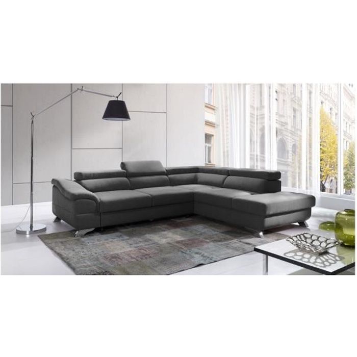 Canapé d'angle Tissu Moderne