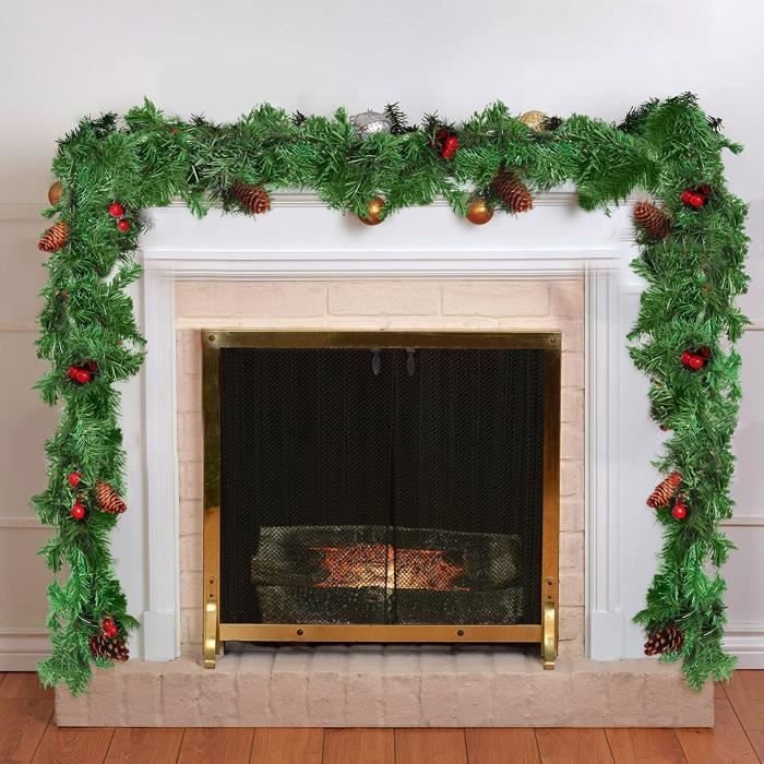 guirlande de noel pour escalier