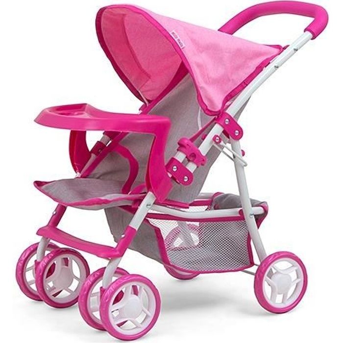 ASTRID Poussette canne pour poupons poup es pliable Jouet