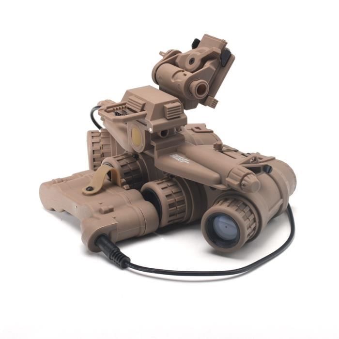 Fma Airsoft L4g24 Lunettes de vision nocturne Nvg 100% Support de casque en plas
