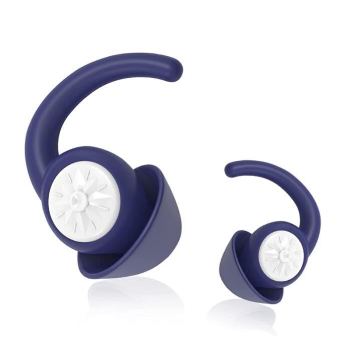 8 Silicone Bouchons D'oreille Pour Sommeil Ronfler relief & Protection contre le bruit