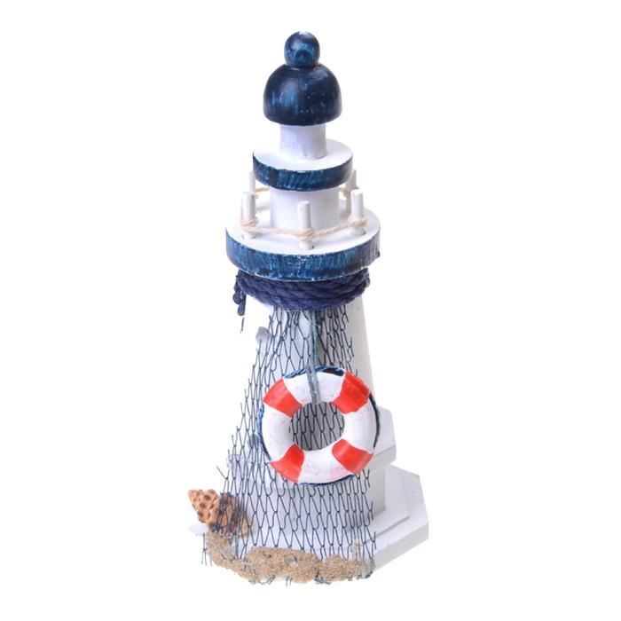 ALUYF 2 Pièces Gouvernail de Bateau en Bois Roue Ancre Décoration