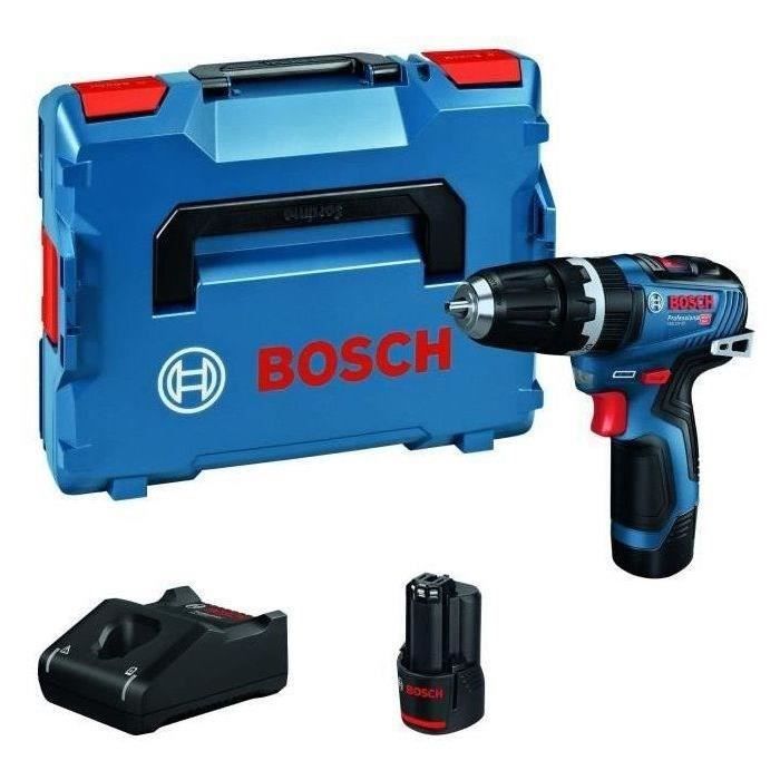 Perceuse à percussion Bosch Professional GSB 12V-35 (sans batterie ni chargeur) + L-BOXX