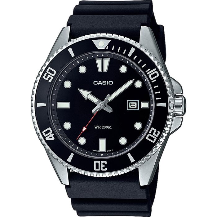 Montre Casio Collection Homme Noir et Acier