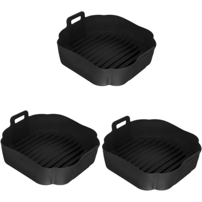 Plat De Cuisson En Verre Carré 20x18 Cm – Résiste à 400°C, Va Au Four, Micro-ondes Et Friteuse Air