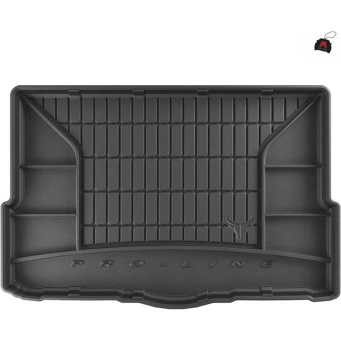 Tapis Coffre Toyota Prius IV 2015-2023 - Caoutchouc Noir, Antidérapant, Protection