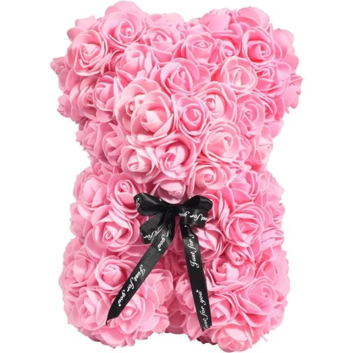 Peluche - DOUDOU ET COMPAGNIE - Ours Collection Rubis 60 cm - Touches