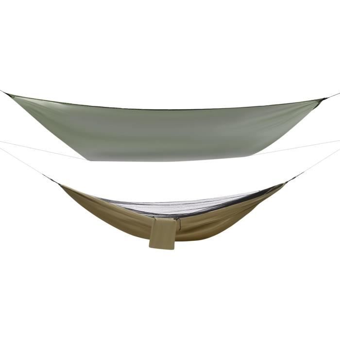 Hamac de camping portable d'extérieur pour 1 à 2 personnes
