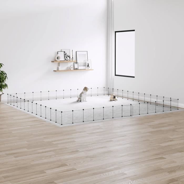 Enclos Pour Poules Et Petits Animaux ORHEYA 3x6m - Métal Galvanisé, Toit Imperméable, Serrure