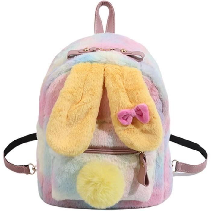 Sac à Main En Fausse Fourrure Pour Femme - Fourre-tout Y2K Avec Bandoulière - Dimensions 18x25 Cm - Doux Et Tendance - 7