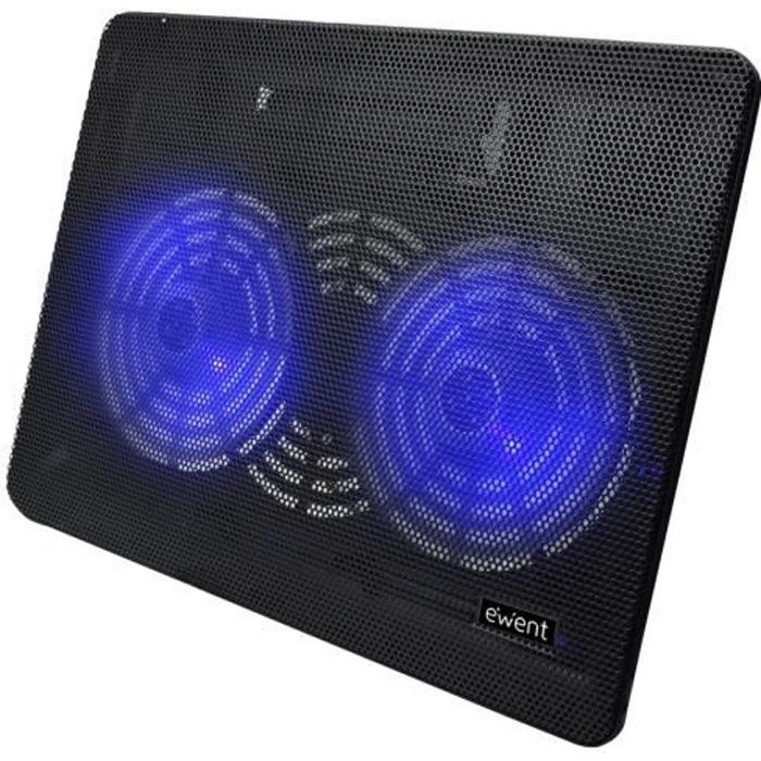 Ewent EW1256 Ventilateur dordinateur portable 125 mm noir