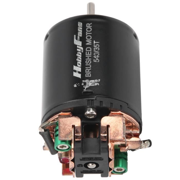 Moteur RC 550 21T Pour Voiture Télécommandée 1/10 - Torsion élevée, Remplacement Facile
