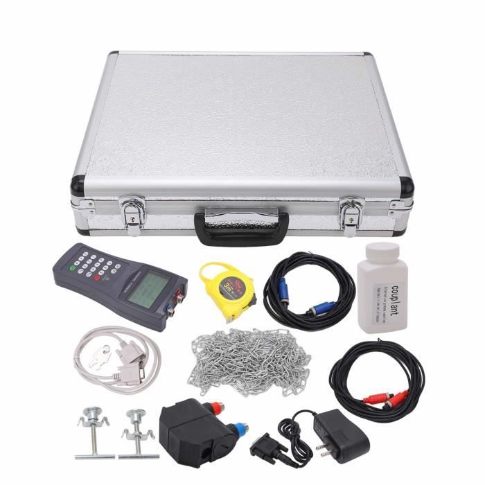 BuyWeek Jauge D'u00e9paisseur U00e0 Ultrasons, Testeur D'u00e9paisseur U00e0 Ultrasons Numu00e9rique WT130A Testeur D'u00e9paisseur U00e0 Ultrasons Portable 1.00-300.0mm