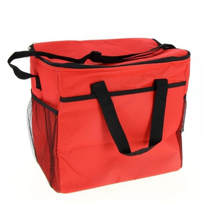 Sac isotherme carré (34x23x33cm env.) / COULEUR ALEATOIRE - Cdiscount Maison