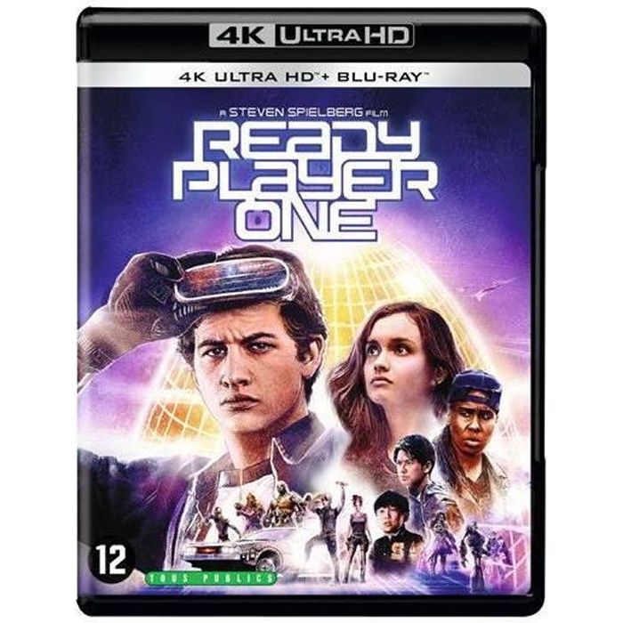 Warner Home Video Ready Player One Blu ray 4K Ultra HD 5051889621973 en destockage et reconditionne chez DealBurn