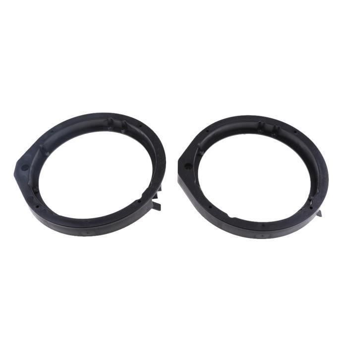 Support Anneau Phare Rond 7 Pouces Noir - Montage Wrangler Et Moto Chrome