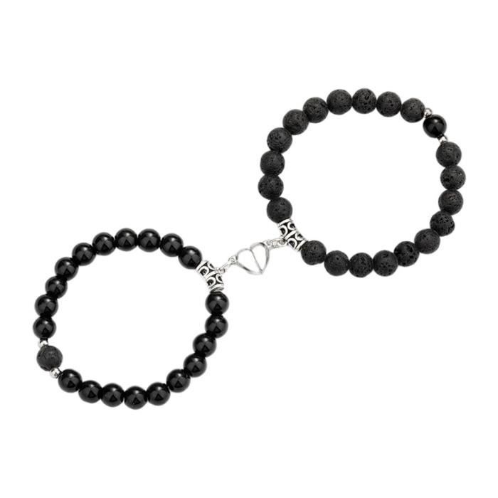 Paire De Bracelets Trenway Textiles Noirs, Taille Unique, Coton, Sport