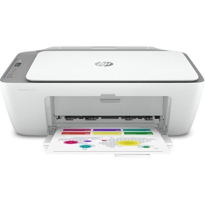 Imprimante multifonction – HP – Deskjet 2720e – Blanc – Jet dencre – Pack de 1