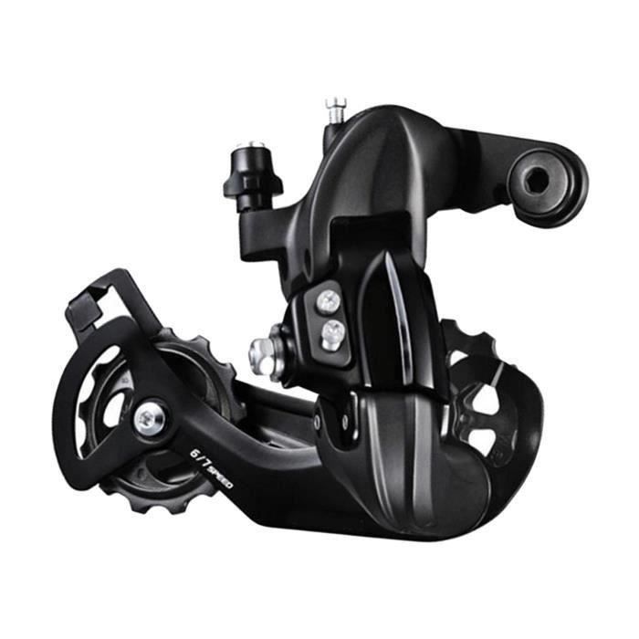 Dérailleur Arrière Compatible Shimano Tourney TY-300 - 6/7/8 Vitesses, Cage Longue, Max 34 Dents