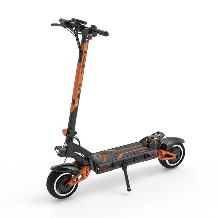 Trottinette électrique adulte KUGOO G2 MAX Autonomie 80km 45km/h Moteur 1500W Amortisseurs avant et arrière Batterie 48V21Ah Noir
