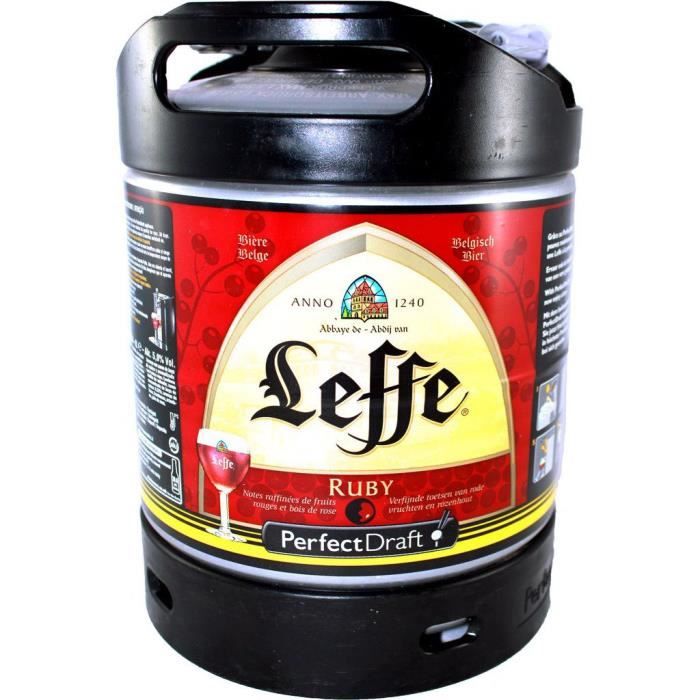 LEFFE : D'Abbaye - Ruby - PerfectDraft - Fût de bière aux Fruits