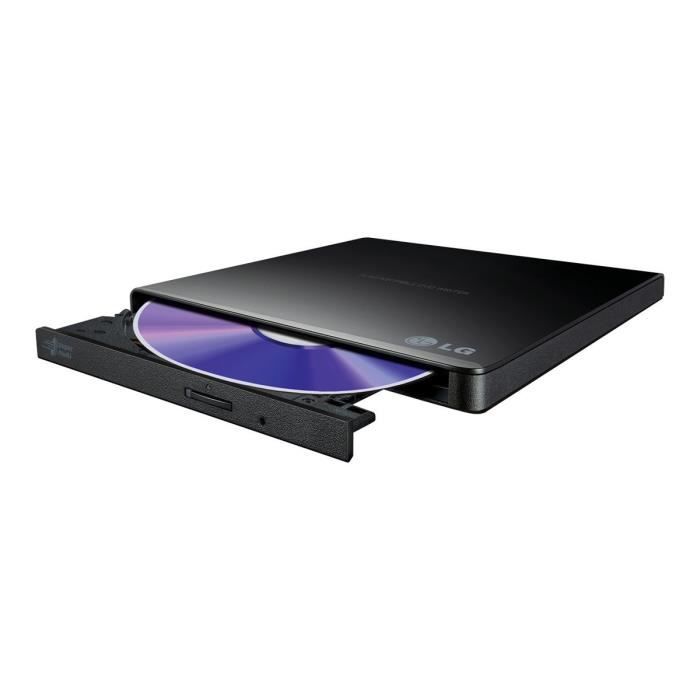 LG GP57EB40 Ultra Portable Slim DVD RW - vue 2