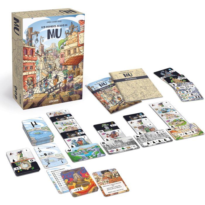 Mu : LUltime Épreuve Jeu de stratégie LISCIANI Gestion de civilisation